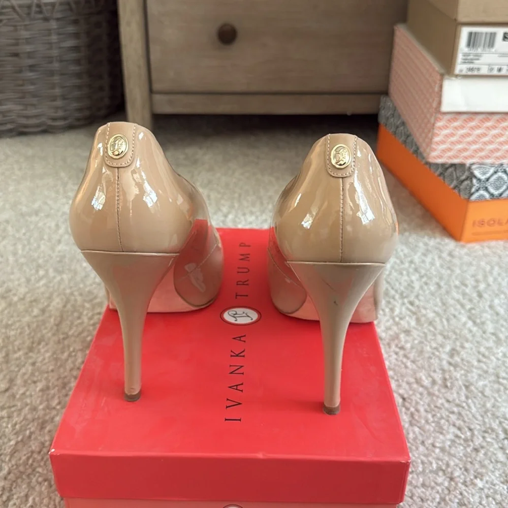 Ivanka Trump Pinkish Pumps - Picture 3 of 8